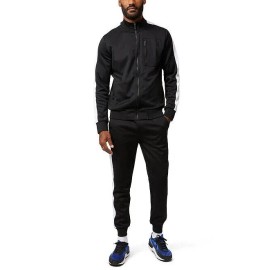 Psycho Bunny $195.00 Psycho Bunny Mens Big &Tall Moro Track Jacket, Black, 3XL