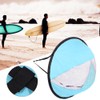 Polyester Taffeta Durable Folding Kayak Wind Sail Transparent Window Canoe