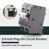 ALLCSM Upgraded 2110 2-Pole 110 Amp Circuit Breaker for Cutler