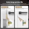 Tonitrui Silent Door Ball Catch, Adjustable Strong Magnet Door Catch,Using