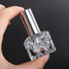 Pokinge 3PCS Mini Perfume Spray Bottle, Refillable 10ML Cube Shape