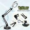 Zhiwei 10x Magnifying Glass with Light and Stand, 3 Color