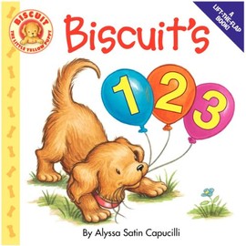 Biscuit's 123: A Lift-The-Flap Counting Board Book for Kids