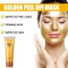 Máscara Exfoliante S Gold, Oro De 24 Quilates, Antiedad, Oro