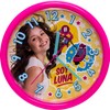 SOY LUNA Girls Wall Clock Plastic Pink 93711