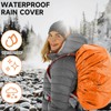 HORREX Rain Cover Backpack Fluorescent Orange Colour Reflective Arrow +
