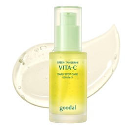 GOODAL Vitamin C Dark spot brightening Serum | 5% Niacinamide & Green Tangerine Exosome | Gentle Daily Facial Serum for Radiant Glow Skin | Korean Skincare | 1.01 fl oz (30ml)