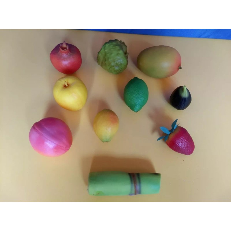 Didakta Frutas Y Verduras De Plástico Kit De 40 Miniaturas