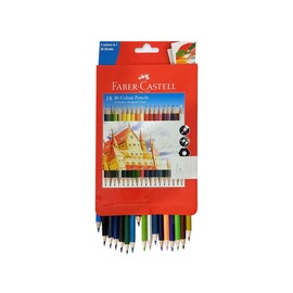 Faber-castell Dual Sided Bi - Colour Pencils in Hexagonal Shape (Set of 18)