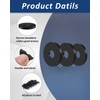 Rubber Washers - 16PCS Flat Rubber Washers for Bolts Spacers,