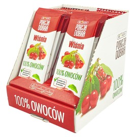 Be Now! Healthy Fruit Bars - Apple & Cherry (24 Pack) - 100% Organic Fruit Snacks for Kids and Adults - Sugar Free Snacks, Vegan, Non-GMO, Gluten-Free Snacks, Fruit Snacks.