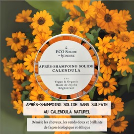Solides Shampoo – Eco Solide (Ringelblume nach dem Shampoo)