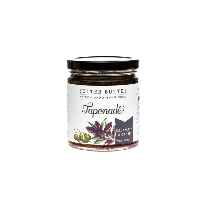 Sutter Buttes Olive Tapenade Spread - 9 oz. Jar (Kalamata