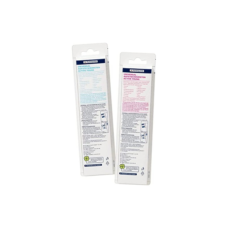 Dontodent Active Young Interchangeable Heads 1 Pack of 3