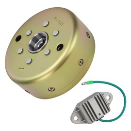 JAVIK Magneto Flywheel & & Regulator Compatible With Yamaha Blaster 200 YFS200 1988-2006 2XJ-85550-M1-00 82F-81910-A0-00 7XE-81910-00-00