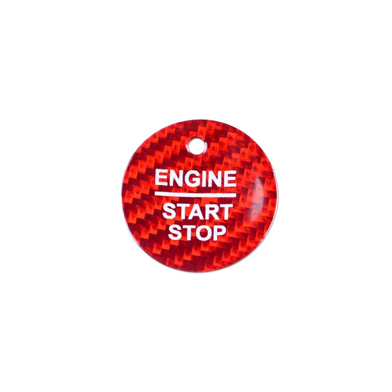 M.JVisun Carbon Fibre One Button Start Button Lid Trim for