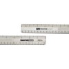 EAI Education 12" ShatterProof Ruler 1/8" Scale: Clear - Set