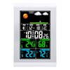 Weather Clock Digital Display Wall Weather Clock Indoor Outdoor Temperature