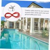 BESPORTBLE 1 Set Heavy Duty Winter Pool Cover Winch with