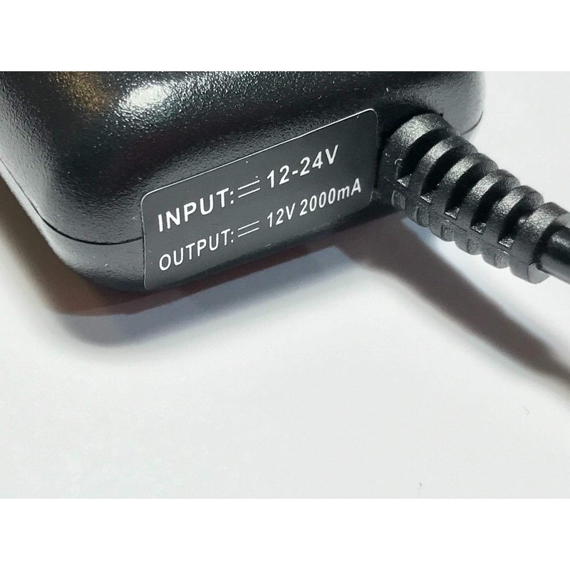 Replacement for 12V 2A In-Car Charger Power Supply for Techniks