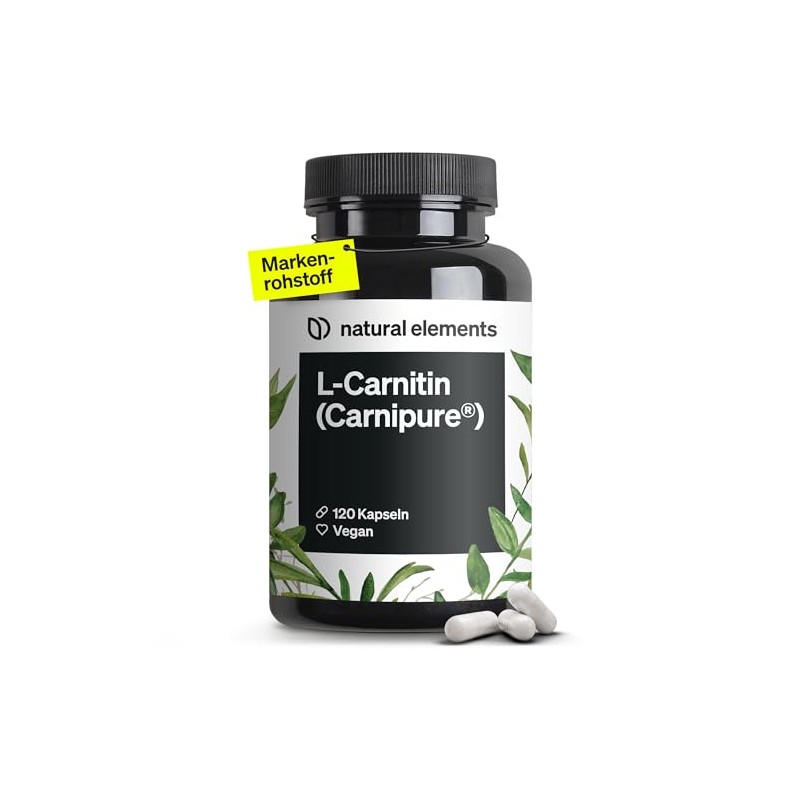 L-Carnitine 2000 - Premium: Carnipure® by Lonza - 120 capsules