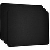 NYCCS 3-Pack Mouse Pads, Non-Slip Rubber Base, Waterproof Smooth Surface