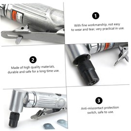 Operitacx Low Noise High Performance Pneumatic Grinder Versatile Mill Engraving Tool for Materials
