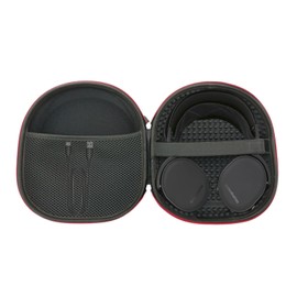 SANXIULY Travel Hard Case for Headphone Compatible with SteelSeries New Arctis Nova 7X / 7P，Multi-Platform Gaming & Mobile Headset Carrying Bag (Black)