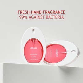 ellipse Fruit Mix Hand Sanitizer Spray Hand Fragrance, 1.28 Fl Oz - Portable, Quick-Dry Formula with Natural Fruit Scents, Perfect On-the-Go Protection Travel Size, Aesthetic Bottle, Pack of 1