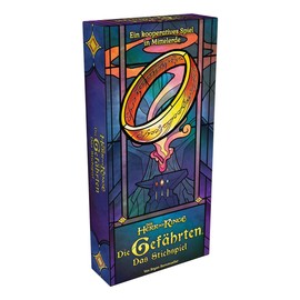 OFFICE DOG - The Lord of the Rings: The Companions Stitch Game - Cooperative Card Game, Strategy Game for Adults and Children from 10 Years, 1 to 4 Players, 20 Minutes - German