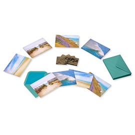 Papyrus Tarjetas en blanco con caja de recuerdo, junto al mar (20 unidades)