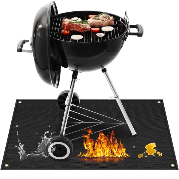 Khongoo Fireproof Underlay Grill, Grill Mat, Floor Protection for Ceiling