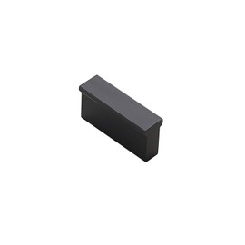 T-Bar Cabinet Handle, Aluminium Alloy Matt Black Door Cupboard Drawer Handles, Furniture Door Pull, Dresser Drawer Cabinet Pulls, Hole Center 16mm, 1 Pcs