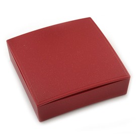 Avalaya Glitter Red Earrings/Brooch/Pendant/Set Jewellery Box