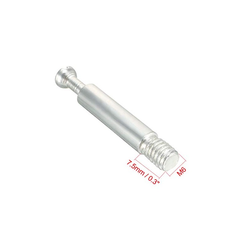 uxcell Furniture Connecting Fitting 6mm Dia Thread Bolts Dowels Screws