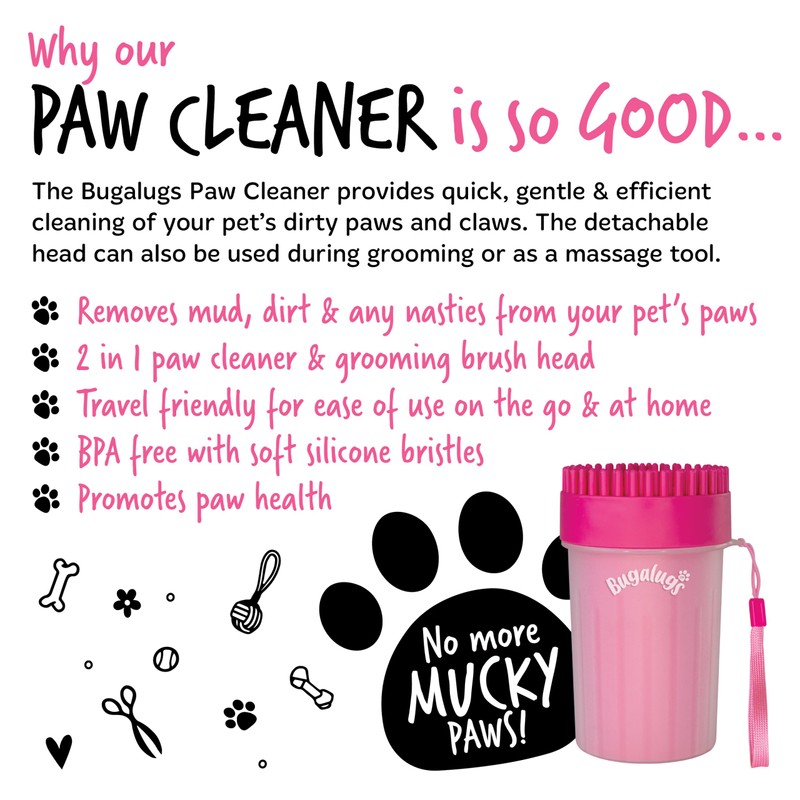 BUGALUGS Bugalugs Dog Paw Cleaner Paw Washers For Dogs. A
