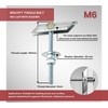 DOJA Industrial | Hook Tilt Dowel M6 Made of Steel