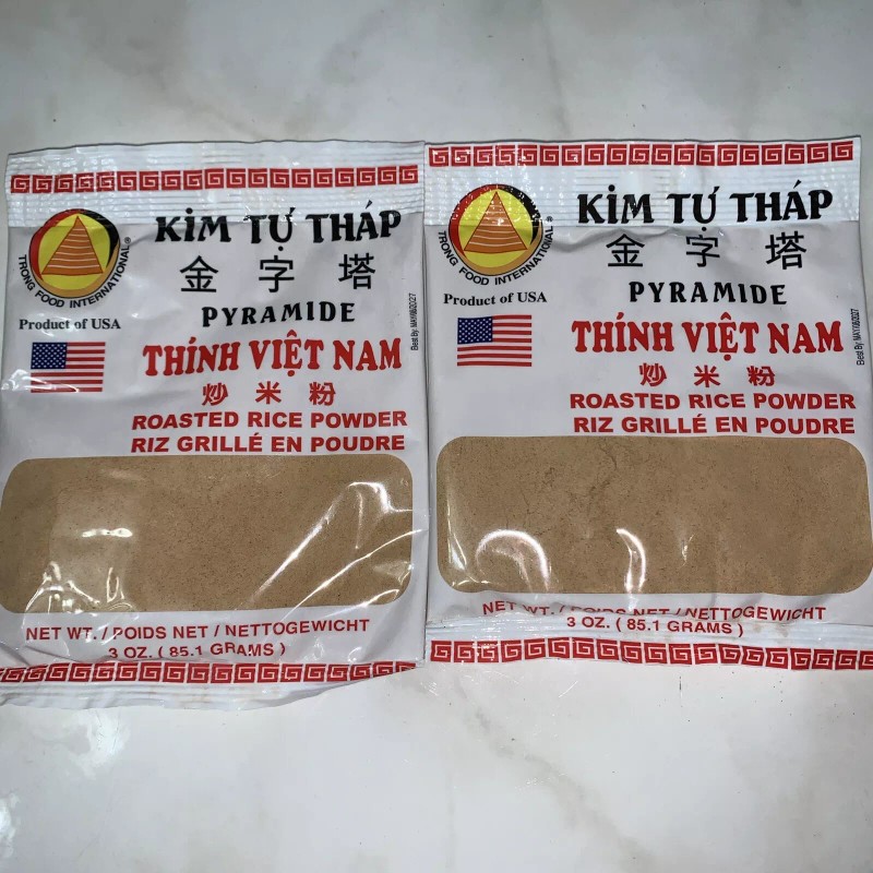 Kim Tu Thap 2 packsRoasted Rice Powder 85.05g 3oz Ea