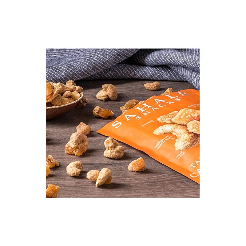 Sahale Snacks Tangerine Vanilla Cashew Macadamia Glazed Mix, 4 Ounces