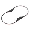 Left Hand Driving Carbon Fiber Water Cup Holder Panel Frame
