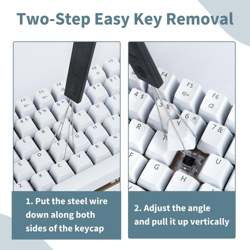 Fadwons 12 Piece Keycap Remover, Keycap Swapper Switch Puller Keycap