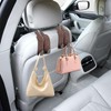Pack of 2 Car Seat Double Hooks Back Hooks and