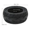 Electric Scooter Tire Replacement Elastic Cushioning Non Slip Rubber Vacuum