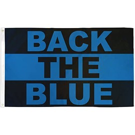 Back the Blue Flag - 3x5ft Premium Polyester American Flag
