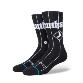 Stance "C. White Sox City Connect" INFIKNIT Crew Socks (Black) Print Sock