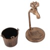 Iron Ashtray Vintage Hand‑Made Craft Faucet‑Shaped Ash Tray Bar Props