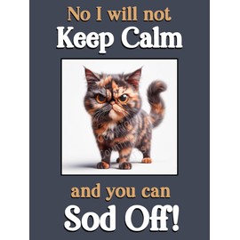 Generic Tortoiseshell Cat cute funny flexible fridge magnet gift
