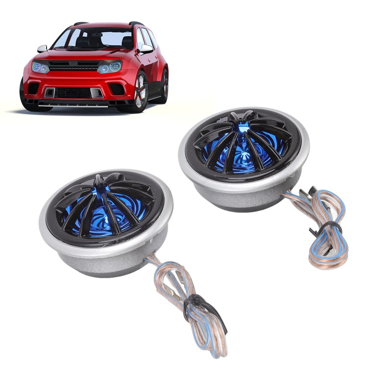 Car Tweeter 150W Pasteable Black Crisp Treble Dome Tweeter for