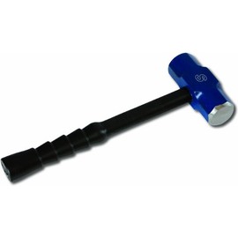 Nupla BDS-2-14 ESG Soft Steel Double Face Safety Sledge Hammer with Ergo Power Handle and SG Grip, 14" Handle Length
