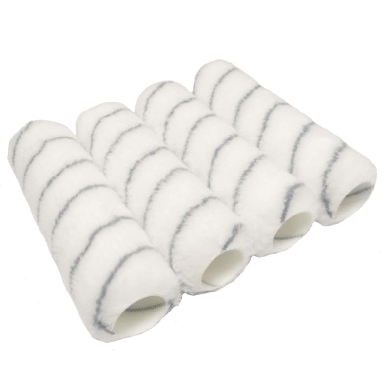 Paint Roller Covers, 4 Pack. 9" Roller Sleeves, DIY Covers